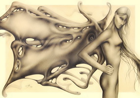 Symbiosis (2009) | pencil on paper, 50x72cm