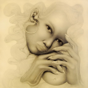 Oracle (2008) | pencil on paper, 72x72 cm