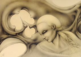 Time (2002) | pencil on paper, 50x72 cm