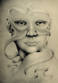 Layers (2005) | pencil on paper, 101x71 cm