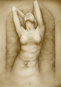 Epitaph, 2002 | pencil on paper, 68x50cm